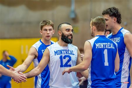 RSEQ - 2023 Volley M - Université de Montréal (3) vs (1) University of New Brunswick