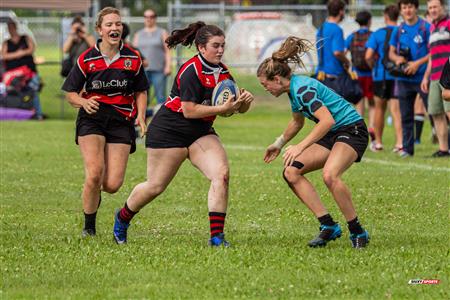 Rugby Québec - Tournoi des Régions - Sud-Ouest (26) vs (17) Lac St-Louis - Finale U18F