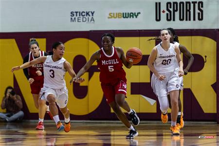 RSEQ - 2023 Basketball F - Concordia (55) vs (37) McGill