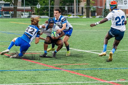 Rugby Québec - Parc Olympique (10) vs (10) SABRFC - Semi Finales M2 - 1er mi-temps