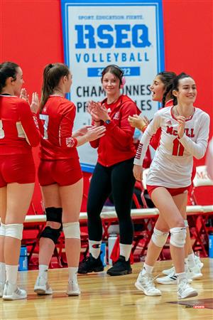 RSEQ - 2023 Volley F - McGill University (3) vs (0) UQAM