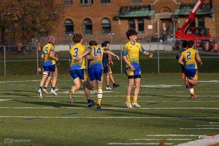 RSEQ 2023 - FINAL Coll. RUGBY MASC. - J.Abbott (22) vs (24) André Laurendeau (2nd HALF)