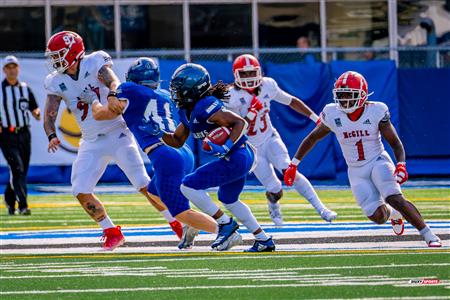 RSEQ Football Universitaire - Carabins-UdM (43) vs (11) Redbirds-McGill - 2eme mi-temps