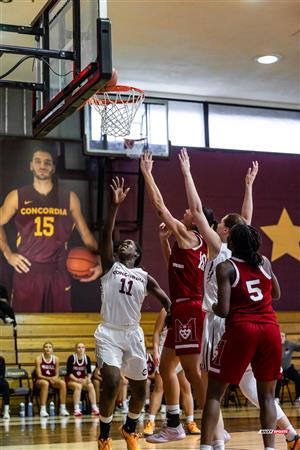 RSEQ - 2023 Basketball F - Concordia (55) vs (37) McGill