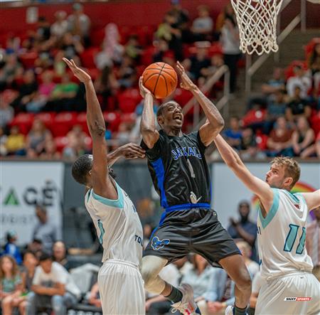 TBL - Montreal Toundra (87) vs (115) Jamestown Jackals - First Half - Reel A