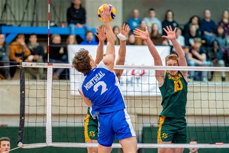 RSEQ - 2023 Volley M - Université de Montréal (1) vs (3) Université de Sherbrooke
