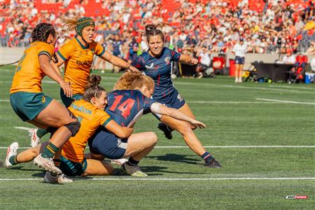 World Rugby Pacific Four Series - Australia (58) vs (17) USA - Second Half