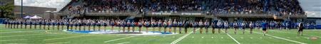 RSEQ Football Universitaire - Carabins-UdM (43) vs (11) Redbirds-McGill - Cheerleading - Crowd - Hal