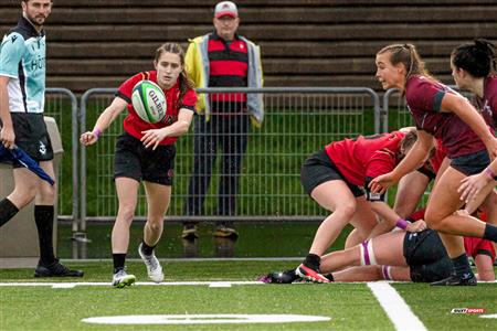 Corinne Fréchette - Rugby - RSEQ - 2023 F - Final - U. Laval (12) vs (27) U. Ottawa - Université Laval - Université Ottawa