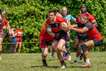 Igbekele Kuti - Rugby - RUGBY QC 2023 (M2) - Beaconsfield RFC (12) VS (20) Club de Rugby de Québec - Beaconsfield Rugby Football Club - Club de Rugby de Québec