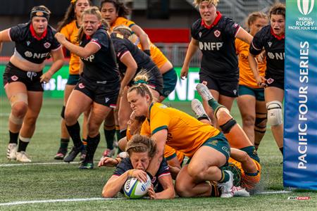WORLD RUGBY PACIFIC FOUR SERIES - CANADA (45) VS (7) Australia - First Half - Reel A
