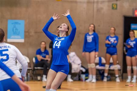 RSEQ - Volley Fém - UdM (2) vs (3) McGill - R1