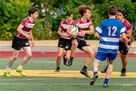 RSEQ 2023 RUGBY - Dynamiques de Brébeuf (12) VS (18) Blues of Dawson