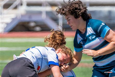 Éq.Fém.Sr.XV - Compétition Interprovinciale - Québec Est (23) vs (14) Ontario Est