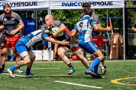 Rugby Québec - Parc Olympique (18) vs (31) Club de Rugby de Québec (M2) - 1ère mi-temps