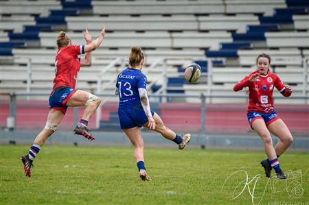 Dorine Perrin - Rugby - FCG Amazones (18) VS (16) LMRCV - FC Grenoble Rugby - Lille Métropole Rugby Club Villeneuvois