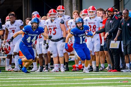 RSEQ Football Universitaire - Carabins-UdM (43) vs (11) Redbirds-McGill - 2eme mi-temps