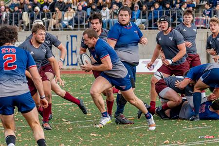 RSEQ 2023 - Final Univ. Rugby Masc. - ETS (17) vs (18) Ottawa U. (1st half)