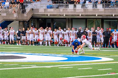 RSEQ Football Universitaire - Carabins-UdM (43) vs (11) Redbirds-McGill - 2eme mi-temps