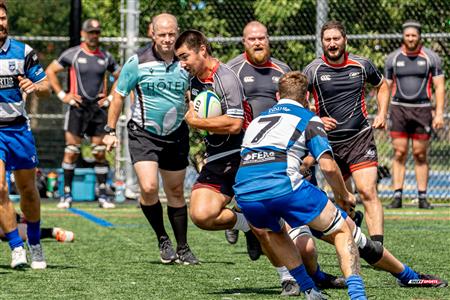Rugby Québec - Parc Olympique (18) vs (31) Club de Rugby de Québec (M2) - 1ère mi-temps