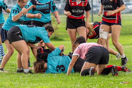 Rugby Québec - Tournoi des Régions - Sud-Ouest (26) vs (17) Lac St-Louis - Finale U18F