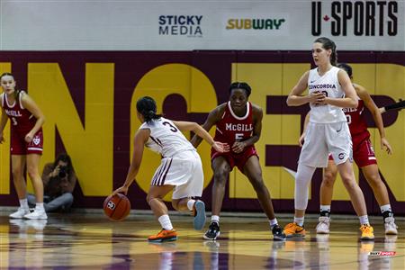 RSEQ - 2023 Basketball F - Concordia (55) vs (37) McGill