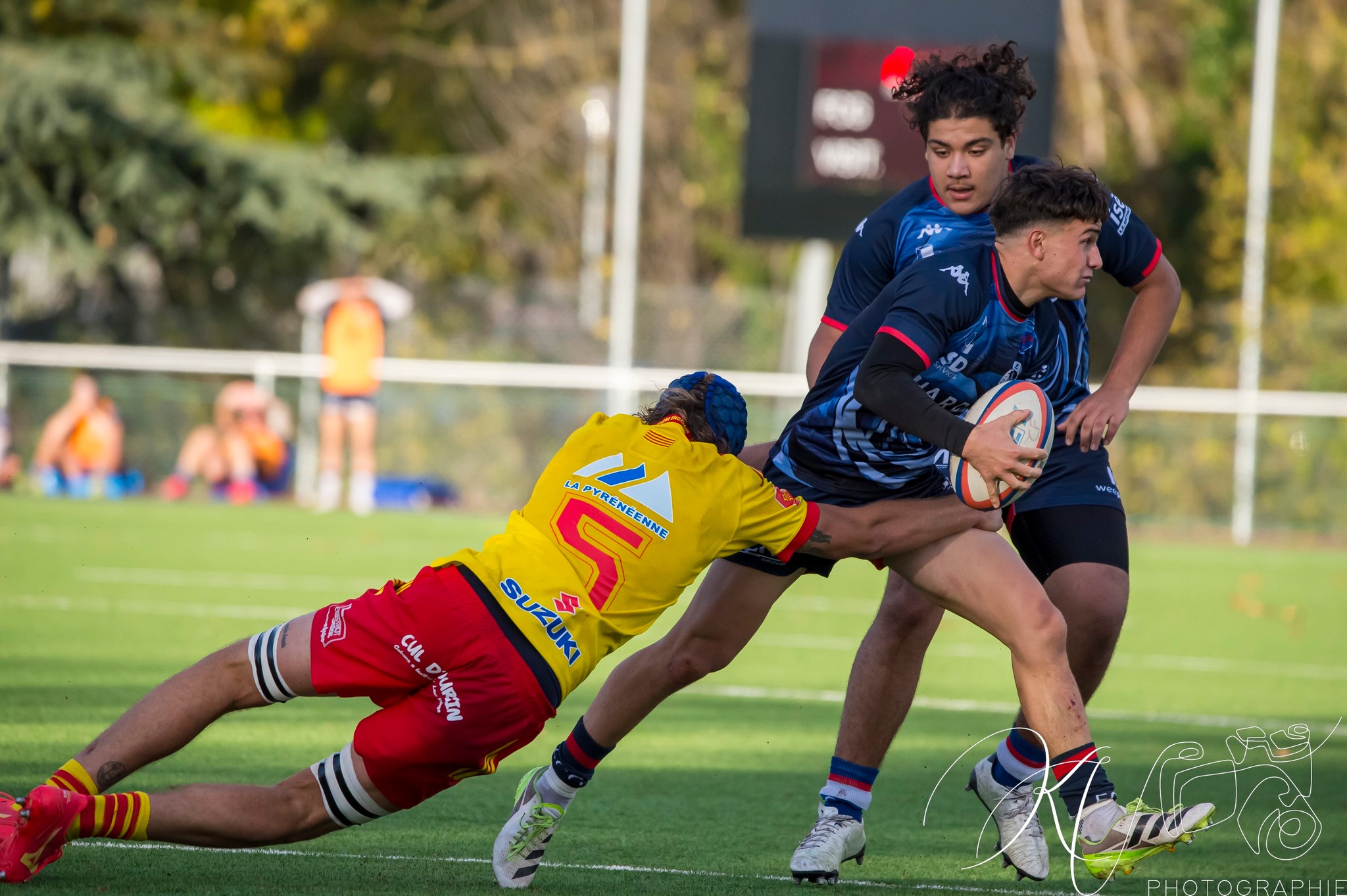  FC Grenoble Rugby - US Arlequins Perpignanais - Rugby - 2023 Espoirs- FC GRENOBLE VS US Arlequins Perpignanais (#2023ESPFCGUSAP11) Photo by: Karine Valentin | Siuxy Sports 2023-11-23