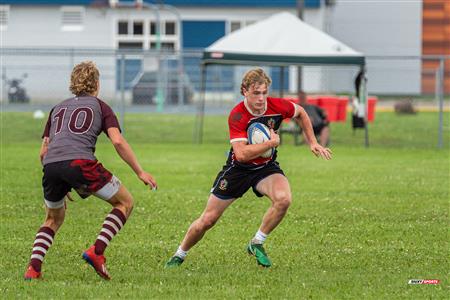 Rugby Québec - Tournoi des Régions - Lac St-Louis (12) vs (17) Estrie - Finale U18M