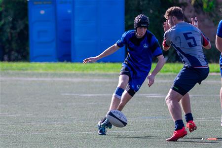 RSEQ 2023 RUGBY - UdM Carabins (7) vs ETS Piranhas (40) - Reel B