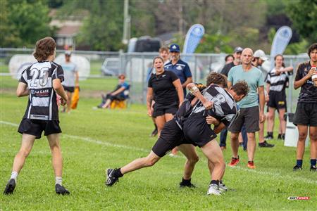 Rugby Québec - Tournoi des Régions - Montréal-Bourassa (17) vs (14) Chaudière-Appalaches - Finale U1