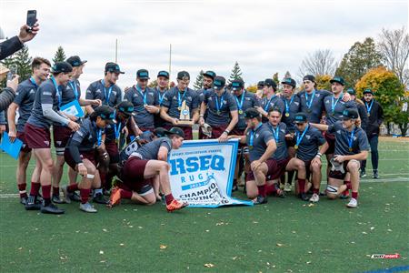 RSEQ 2023 - Final Univ. Rugby Masc. - ETS vs Ottawa U. (Après Match OTTAWA)
