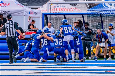 RSEQ Football Universitaire - Carabins-UdM (43) vs (11) Redbirds-McGill - 2eme mi-temps