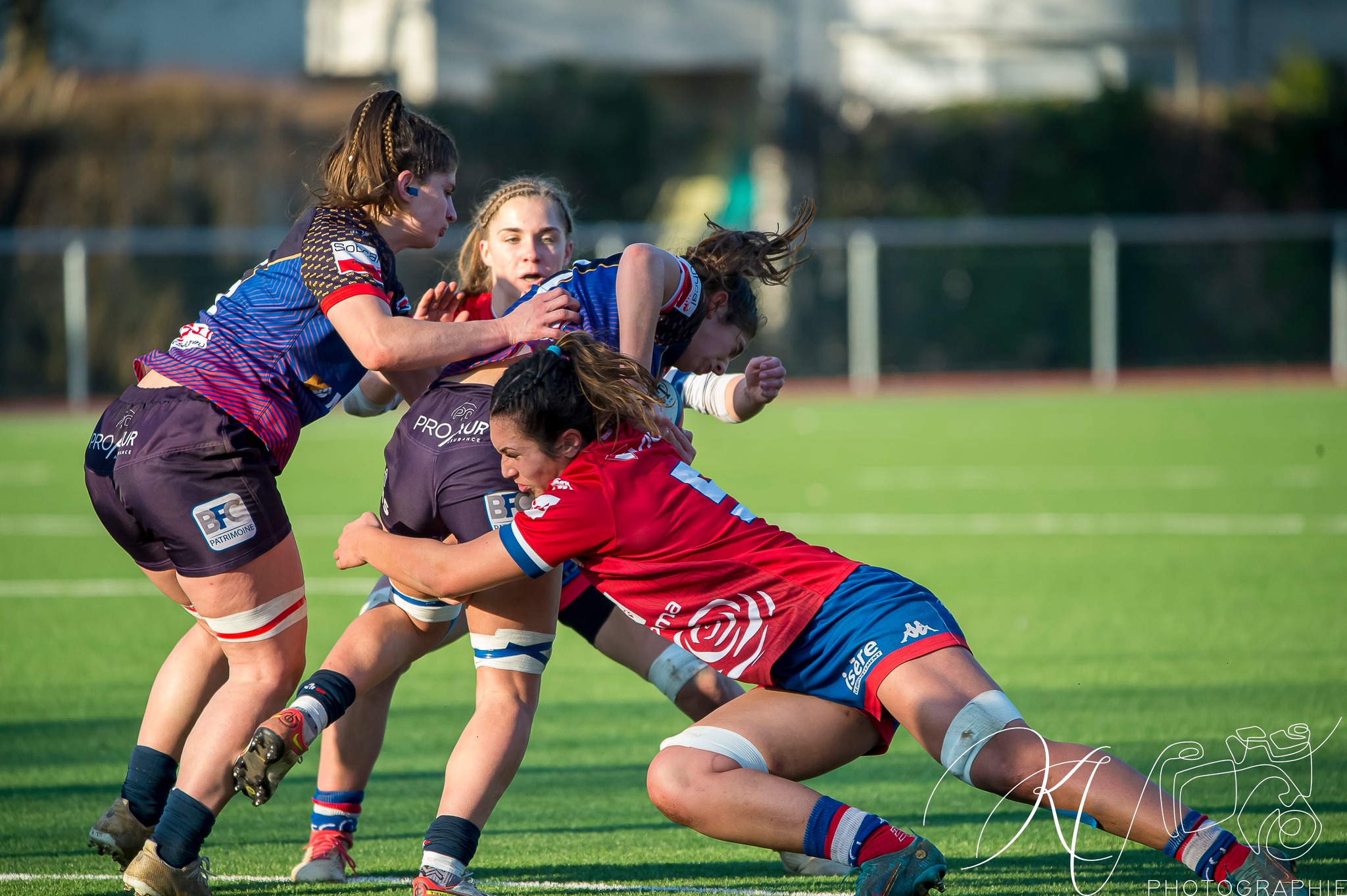  FC Grenoble Rugby - Blagnac - Rugby - FC Grenoble Amazones (21) VS (44) Blagnac (#2023FCGvBLA02) Photo by: Karine Valentin | Siuxy Sports 2023-02-12