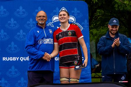 Rugby Québec Finales SL Rés F Séniors 2023 SAB QC- SABRF II 10 vs 24 BRFC II