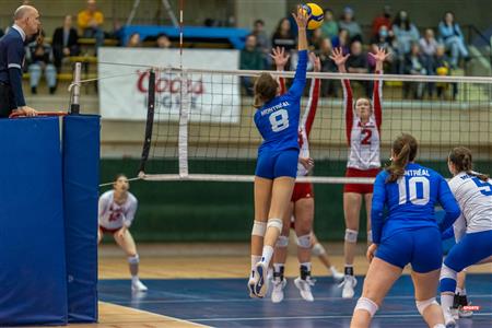 RSEQ - Volley Fém - UdM (2) vs (3) McGill - R1