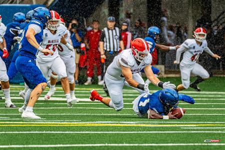 RSEQ Football Universitaire - Carabins-UdM (43) vs (11) Redbirds-McGill - 1ere mi-temps