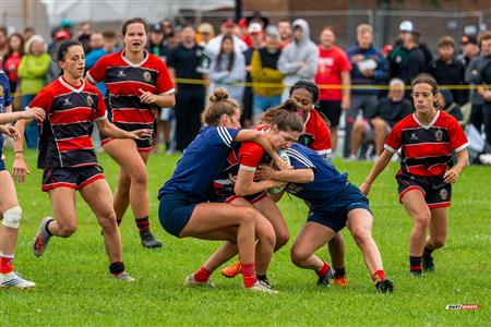 Rugby Québec Finales SL Rés F Séniors 2023 SAB QC- SABRF II 10 vs 24 BRFC II