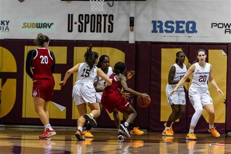 RSEQ - 2023 Basketball F - Concordia (55) vs (37) McGill