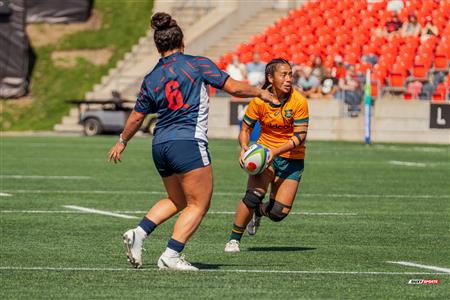 World Rugby Pacific Four Series - Australia (58) vs (17) USA - First Half