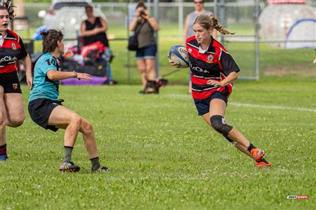 Rugby Québec - Tournoi des Régions - Sud-Ouest (26) vs (17) Lac St-Louis - Finale U18F
