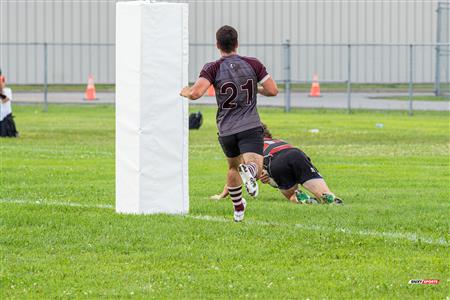 Rugby Québec - Tournoi des Régions - Lac St-Louis (12) vs (17) Estrie - Finale U18M
