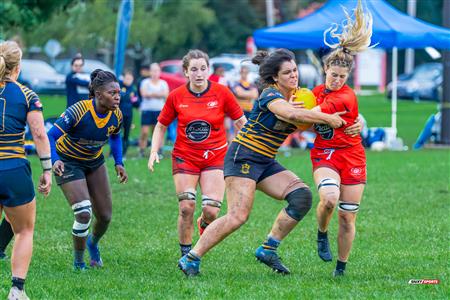RUGBY QUÉBEC FINALES SL F SÉNIORS 2023 SAB QC- CRQ I 41 VS 0 TMR I