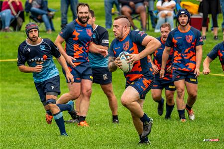 Rugby Québec Finales LPR2M Séniors 2023 SAB QC- Brome Lake 40 vs 10 Locks