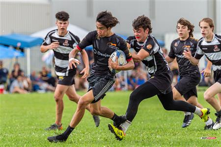 Rugby Québec - Tournoi des Régions - Montréal-Bourassa (17) vs (14) Chaudière-Appalaches - Finale U1