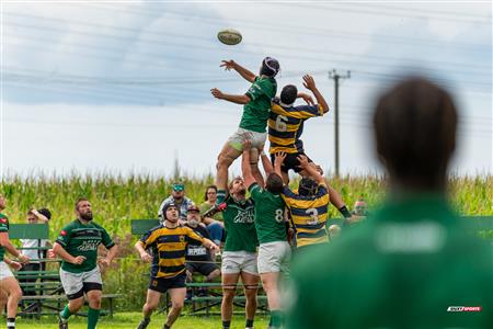 Rugby Québec - Montreal Irish (5) vs (43) TMR RFC - Semi Finales M1 - 1er mi-temps
