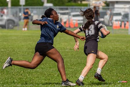 Rugby Québec - Tournoi des Régions - Chaudière-Appalaches (14) vs (0) Lac St-Louis - Finale U16F