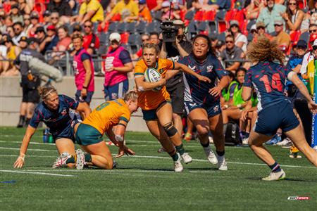 World Rugby Pacific Four Series - Australia (58) vs (17) USA - First Half