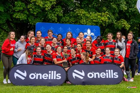 Rugby Québec Finales SL Rés F Séniors 2023 SAB QC- SABRF II 10 vs 24 BRFC II