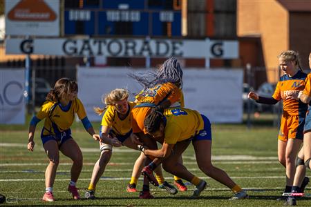 RSEQ 2023 - FINAL Coll. RUGBY Fem. - J.Abbott (30) vs (0) André Laurendeau (1ST HALF)