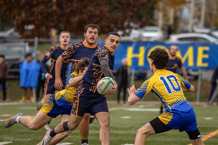 RSEQ 2023 - FINAL Coll. RUGBY MASC. - J.Abbott (22) vs (24) André Laurendeau (2nd HALF)